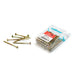 Chipboard Screws, Pozi, No.8, 4mm x 60mm, 50 Pieces