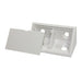 Corner Block with Cap, White, 40 Pieces