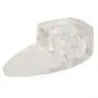 Glass Clips, Surface Mount, 4mm, 40 Pieces