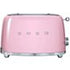 Smeg Retro 2 Slice Toaster Pink - TSF01PKEU