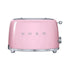 Smeg Retro 2 Slice Toaster Pink - TSF01PKEU