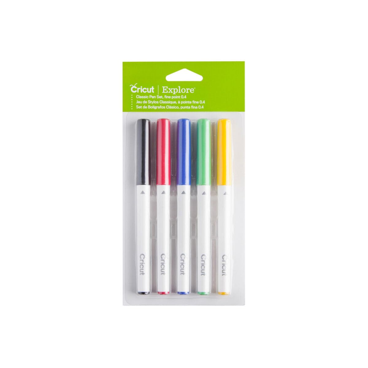 2007635 - Cricut Explore/Maker Fine Point Pen Set 5-pack (Classics) 0.4mm