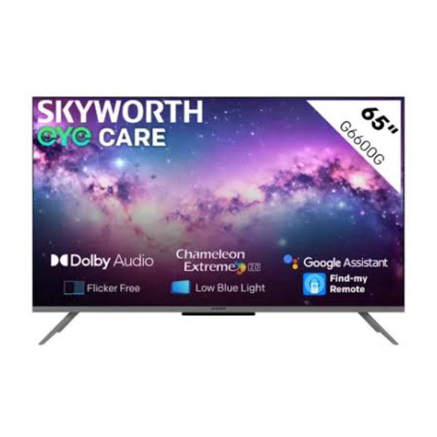 Skyworth 65-inch QLED 6600G Series Google LED TV