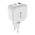 Snug 2 Port USB/Type C Wall Charger 45W - White
