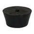 Rubber Foot, Black, 12 Pieces