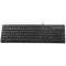 MECER BLACK USB SLIM KEYBOARD W/Copilot.