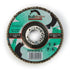 Bulldog Flap Disc, Efficiency, Angled, Alox, P80, 115mm x 22mm