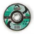 Bulldog Flap Disc, Efficiency, Angled, Alox, P80, 115mm x 22mm