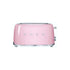 Smeg 4 Slice Pink Toaster - TSF02PKSA