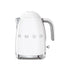 Smeg 1.7L Retro Kettle Ice White - KLF03WHSA