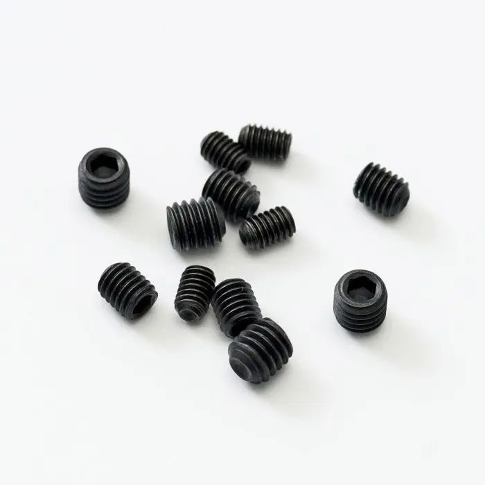 Grub Screws, M4/M5/M6 x 6mm, 12 Pieces