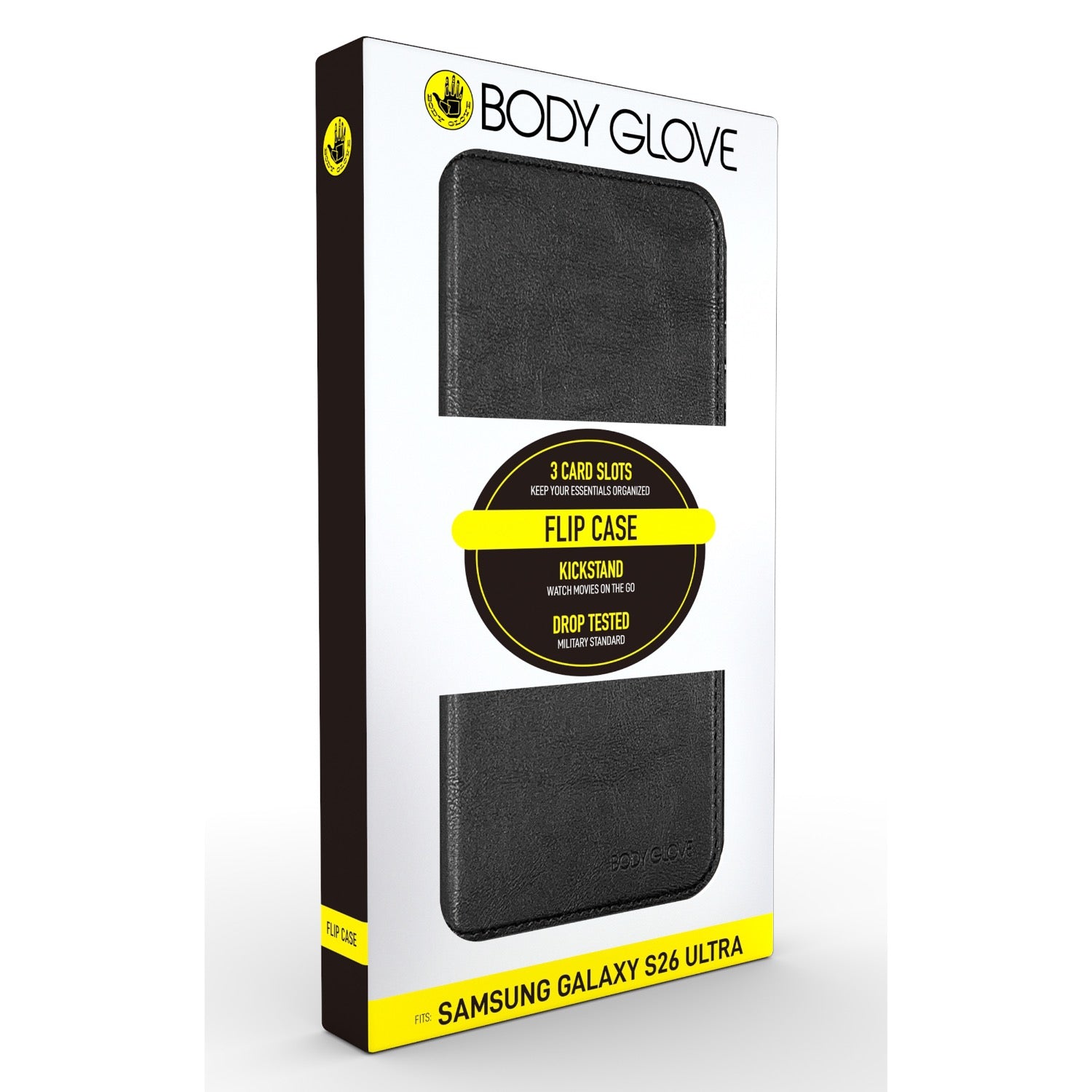 Body Glove Flip Series - Samsung Galaxy S26 Ultra - Black