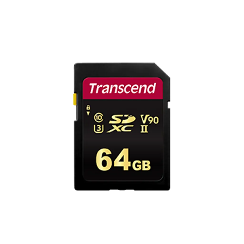 TRANSCEND 700S 64GB UHS-II U3 V90 CLASS 10 SDXC CARD - MLC