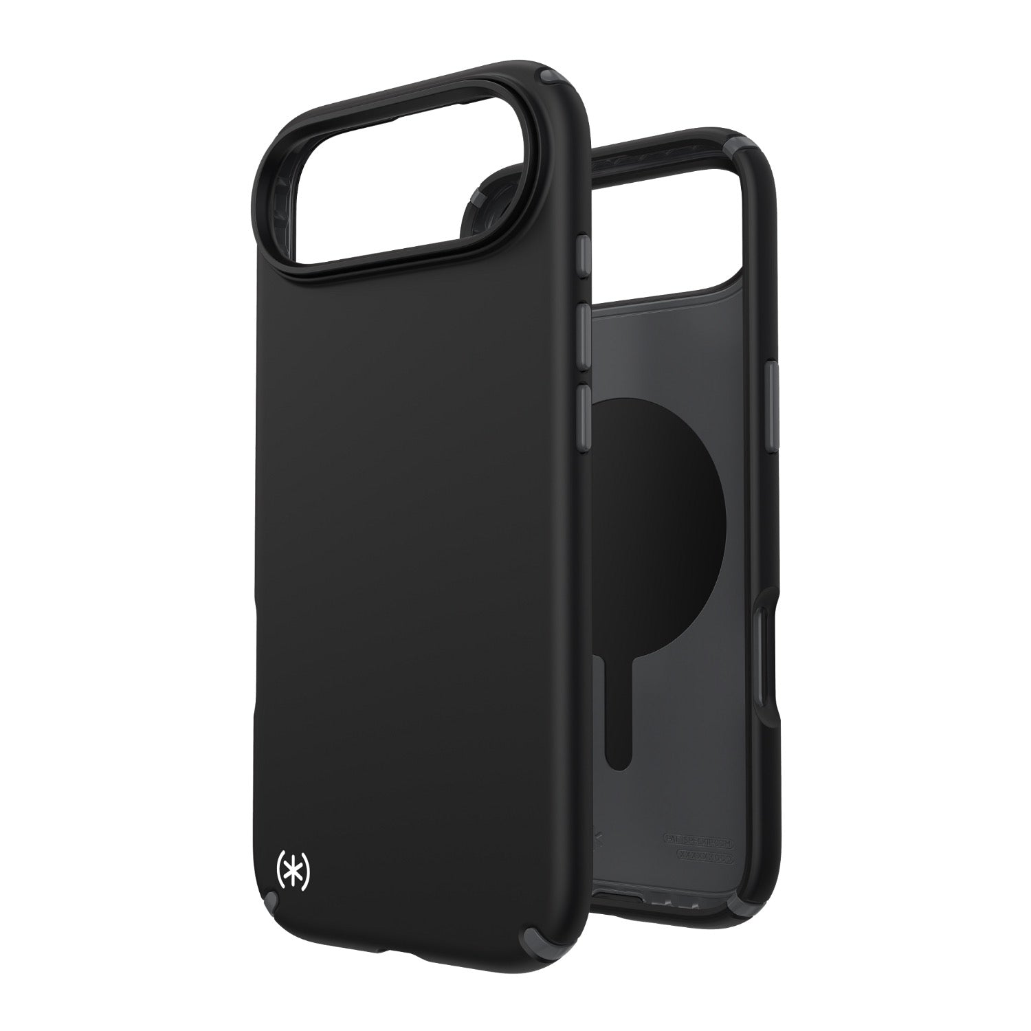 Speck Presidio2 Pro MagSafe Case - Apple iPhone Air - Black & Slate Grey