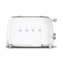 Smeg Retro 2 Slice Toaster White - TSF01WHEU
