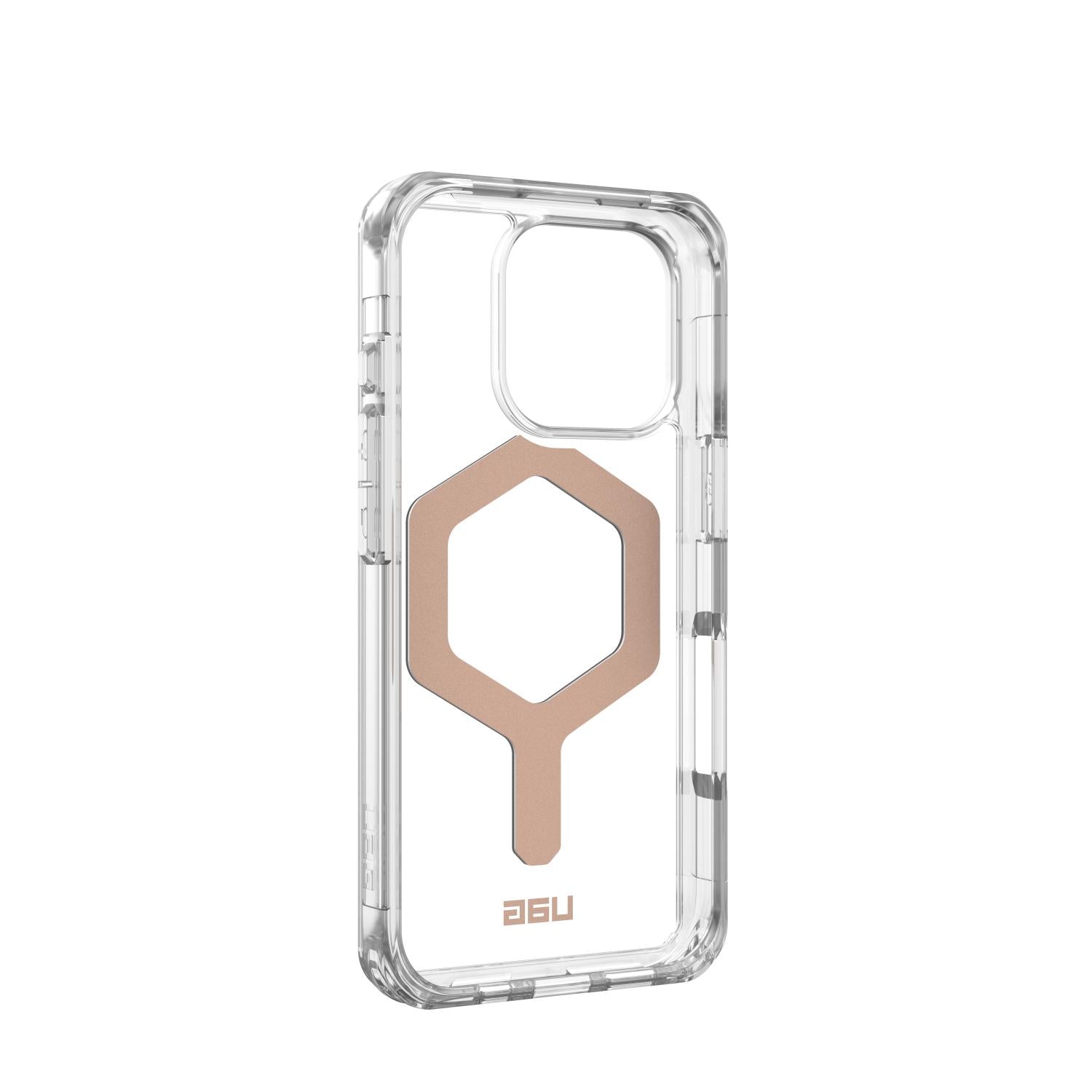 UAG Plyo Magsafe Case - Apple iPhone 16 Pro - Ice & Rose Gold