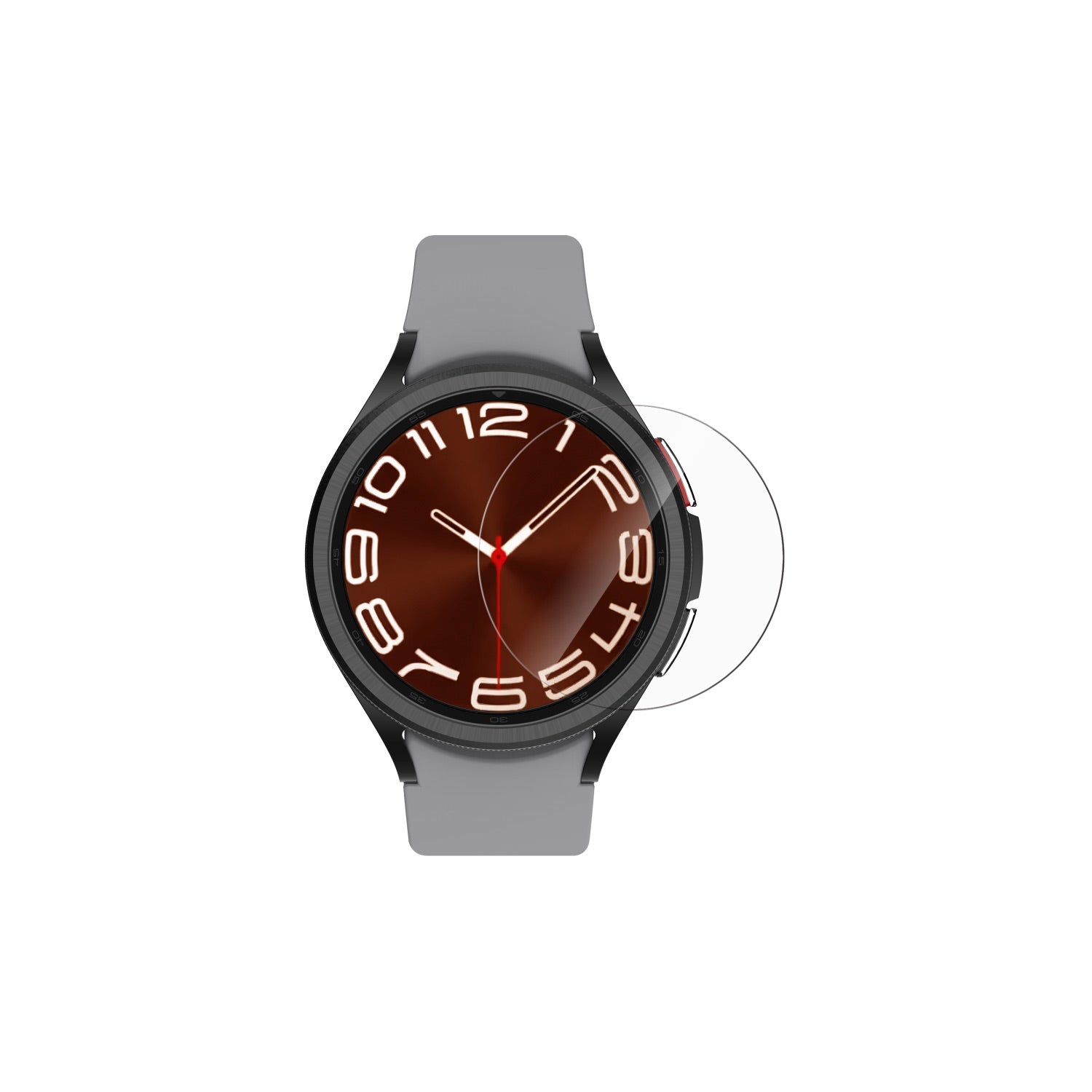 Samsung SMAPP Nukin Clear Watch Case - Samsung Galaxy Watch6 Classic 47mm - Clear