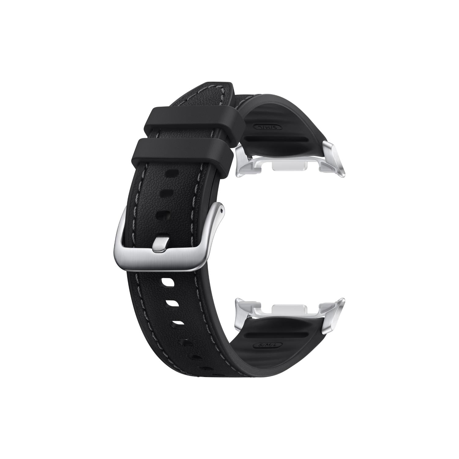 Samsung Galaxy Classic Hybrid Watch Strap (S/M/L) - Samsung Galaxy Watch8 / Watch8 Classic - Black
