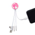 Barbie 5-In1 Cable - White