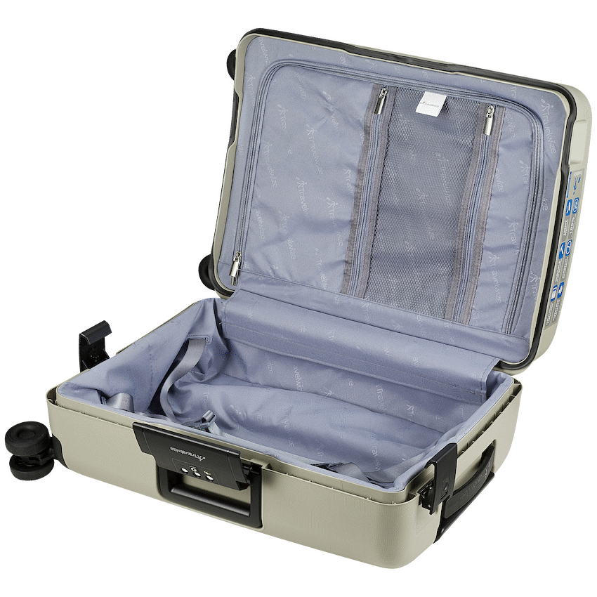 Travelwize Travelwize Clipper PP 65cm 4-Wheel Spinner Luggage Beige