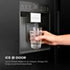 Haier 573l Black Side By Side Fridge - HRF-768VNWIGBL