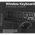Volkano Meteor Wireless Keyboard and Mouse Combo