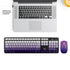 Volkano Prism Series Bluetooth Wireless Keyboard and Mouse - Purple