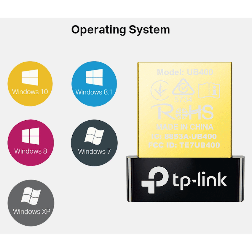 TP-Link UB400 Bluetooth 4.0 Nano USB Adapter