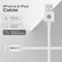 Amplify Lightning Charging Cable for iPhone & iPad (10W) - White