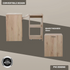 Everfurn Adaptive Desk - Brown