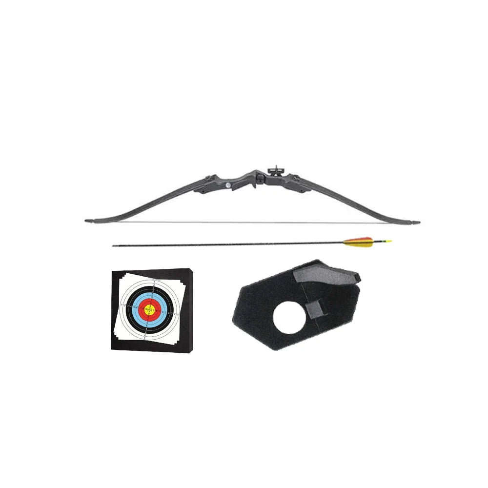 MK-RB007B Youth Recurve Bow Black 20LBS Combo
