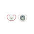 NUK Perfect Match Air Night Silicone Soother 2 Pack - Sheep/Firefly