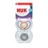 NUK Perfect Match Air Night Silicone Soother 2 Pack - Lion/Firefly