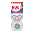 NUK Perfect Match Air Night Silicone Soother 2 Pack - Lion/Firefly