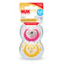 NUK Star Silicone Soother 2 Pack - Sunflower/Koala