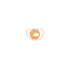 NUK Space Silicone Soother 1 pack - Sun