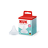 NUK Perfect Match Soft and Flexible Silicone Teat - 2 Pack