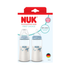 NUK Temperature Control Bottle with Silicone Teat 300ml 2 Pack - Whale