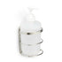 Dispenser Holder, Wall Mount, Stainless Steel, Including Bottle
