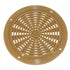 Air Vent, 63mm, Round, Plastic, Oak