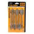 Drill Bit Set, Wood Flat, 6 Pieces