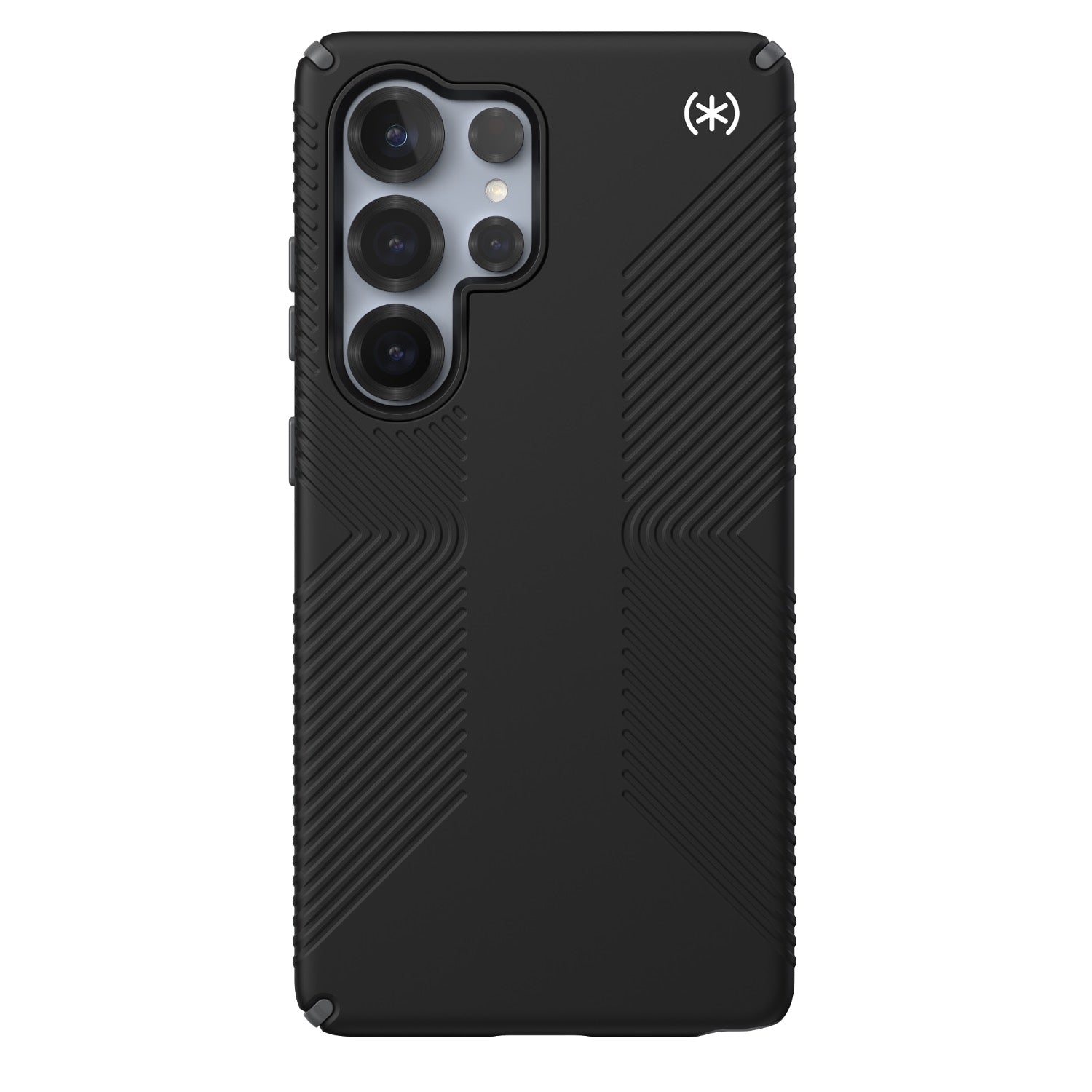 Speck Presidio2 Grip Case - Samsung Galaxy S25 Ultra - Black & Slate Grey