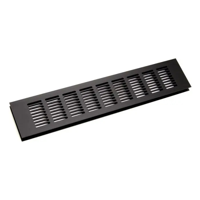 Air Vent, Rectangular, Black, 400mm x 80mm