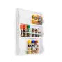 Moulded Spice Rack, Plastic, 3 Tier