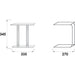 Bin Bracket, Black, for 32 Litre Bins