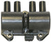 Ignition Coil (IC48 Round Top) for Opel Astra F & Opel Calibra A - 613003