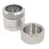 Pole System, Top and Bottom Kit, Chrome Plated