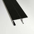 Finger Grip, C Profile, Aluminium, Black, 3m