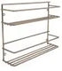 Spice Rack, Chrome Plated, 2 Tier