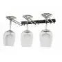 Wine Glass Holder, Chrome Plated, 3 Row